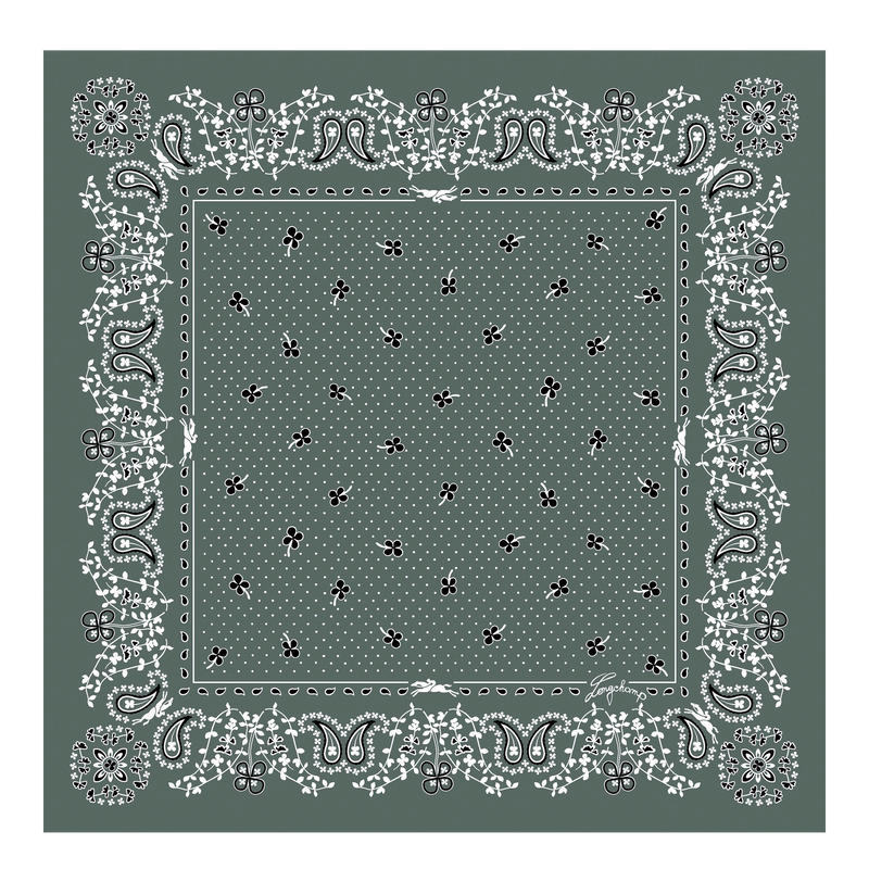 French Bandana 丝巾 50 , - 真丝  - 查看 1 5