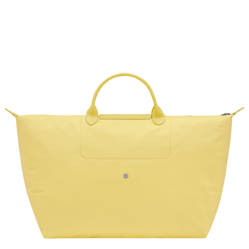 Le Pliage One L Travel bag , Lime - Canvas  - View 4 of  7