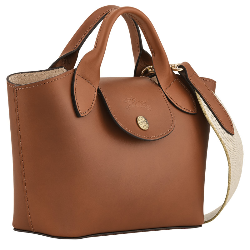 &Eacute;pure XS Tote bag , Cognac - Leather  - View 3 of  6