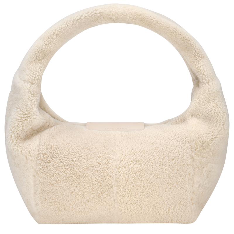 Le Pliage Xtra L Hobo 袋 , 象牙白 - 皮革  - 查看 4 4