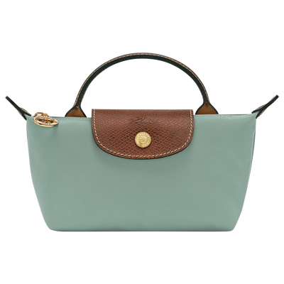 Le Pliage Original 化妆包 , 青瓷 - 再生帆布