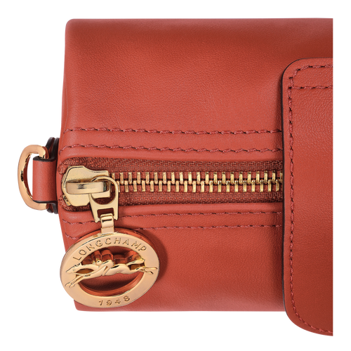 Le Pliage Xtra S Crossbody bag , Sienna - Leather - View 6 of  6