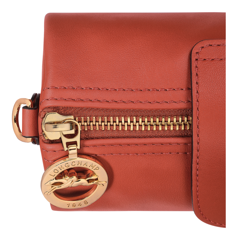 Le Pliage Xtra S Crossbody bag , Sienna - Leather  - View 6 of  6
