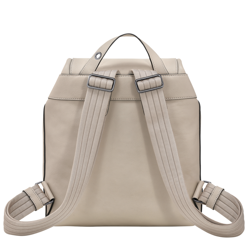 Longchamp 3D S 双肩背包 , 陶灰色 - 皮革  - 查看 4 4