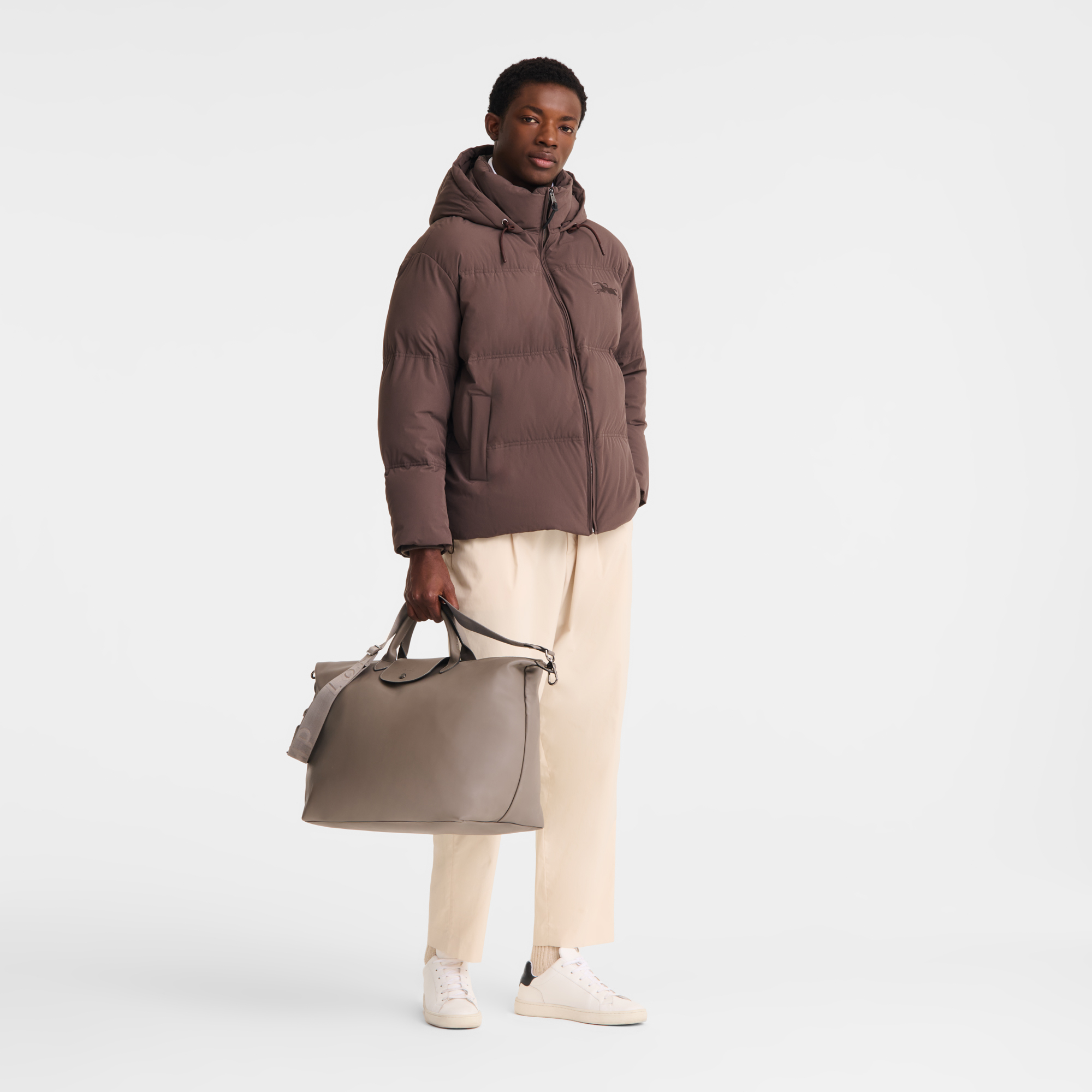 Le Pliage Xtra 旅行包 L, 斑鸠灰