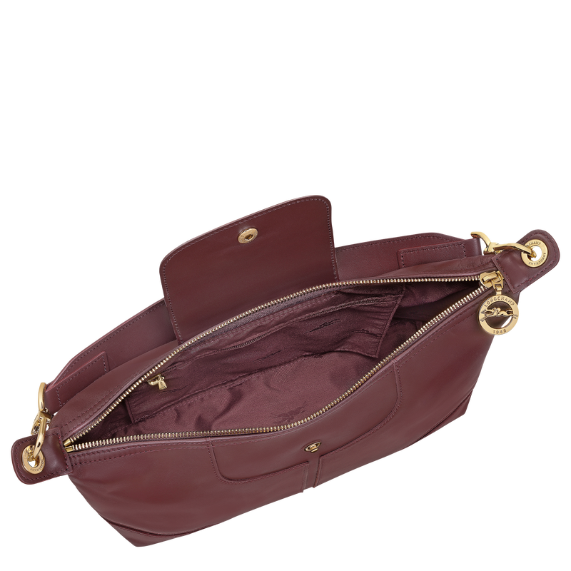 Le Pliage Xtra L 单肩包 , 勃艮第色 - 皮革  - 查看 5 6