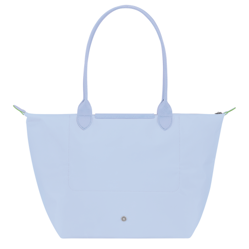 Le Pliage Green L 大号单肩包 , 天蓝色 - 再生帆布 - 查看 3 5