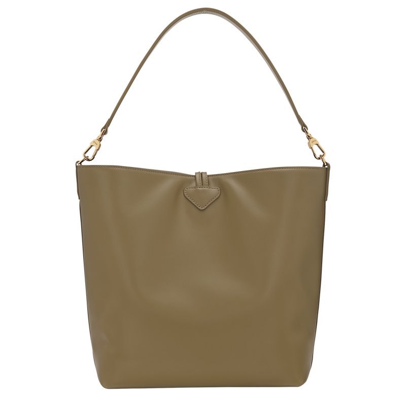 Le Roseau M Hobo bag , Olive - Leather  - View 4 of  5