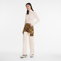 Fall/Winter 2023 Collection Trousers , Khaki/Ecru - OTHER