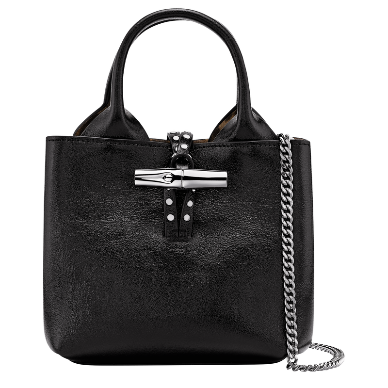 Le Roseau XS Handbag , Black - Leather  - View 1 of  6