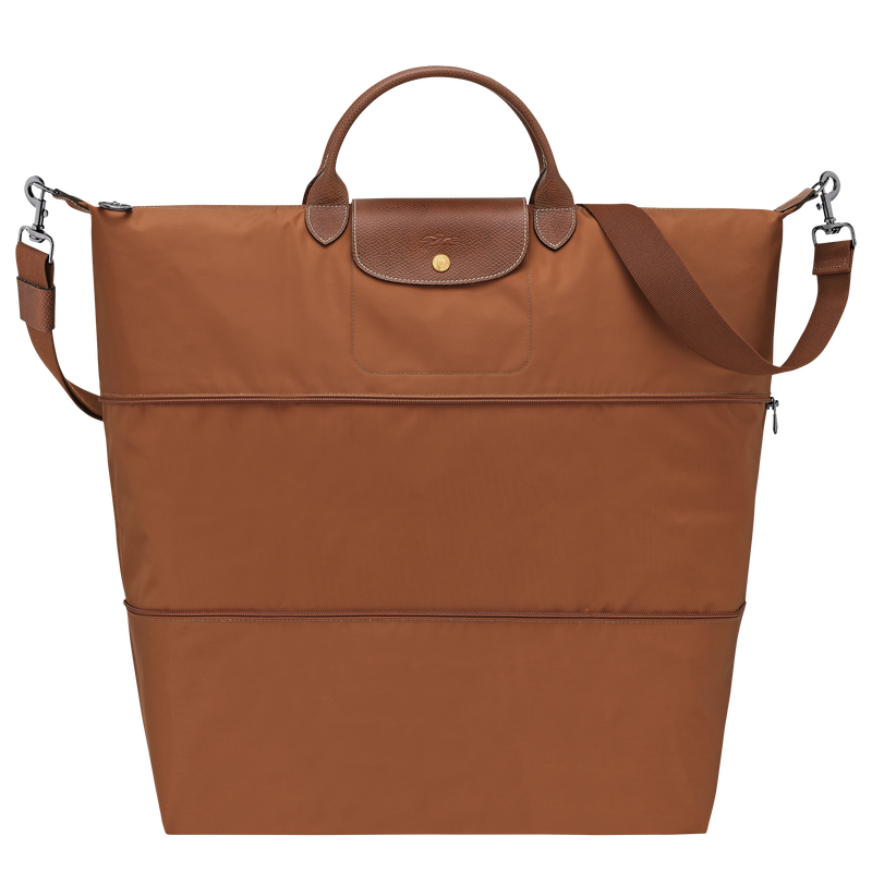 Le Pliage Original 可扩展旅行包 , 干邑色 - 再生帆布  - 查看 1 7