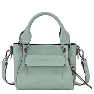 Longchamp 3D XS 手提包 , 马鞭草绿 - 皮革