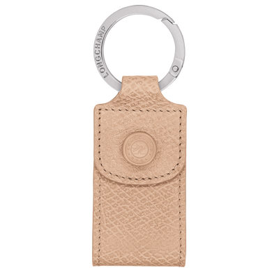 Le Pliage Original 钥匙扣 , 米色 - 皮革