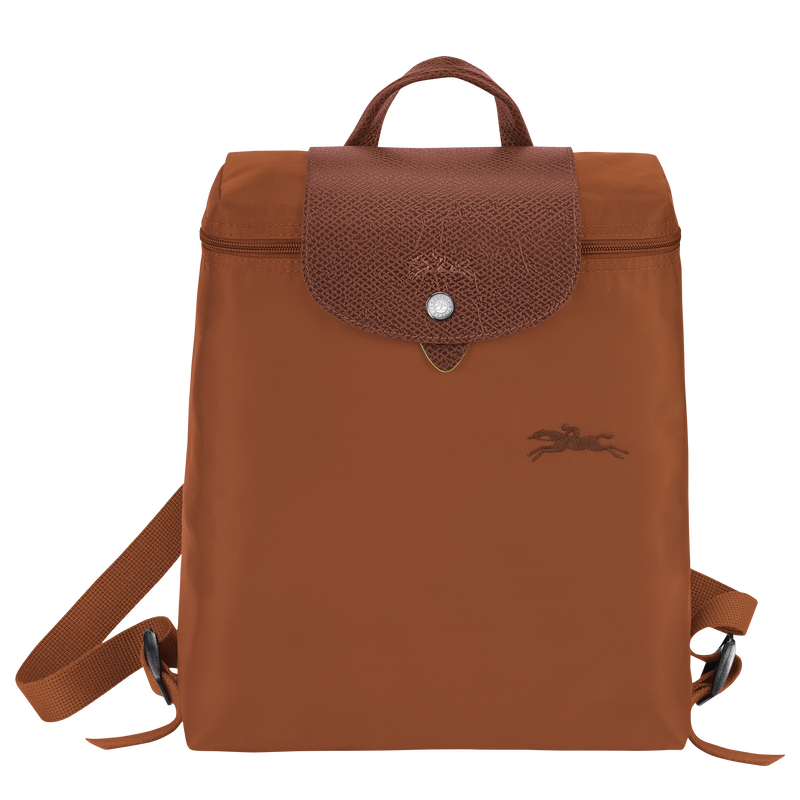 Le Pliage Green M Backpack , Cognac - Recycled canvas  - View 1 of  5