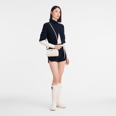 Le Pliage Xtra XS 斜挎包 , 象牙白 - 皮革