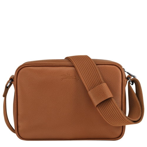 Le Foulonné S Camera bag , Caramel - Leather - View 4 of  5