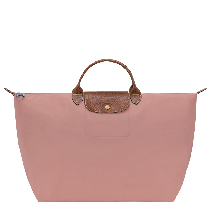 Le Pliage Original L 旅行包 , 茶粉色 - 再生帆布  - 查看 1 7