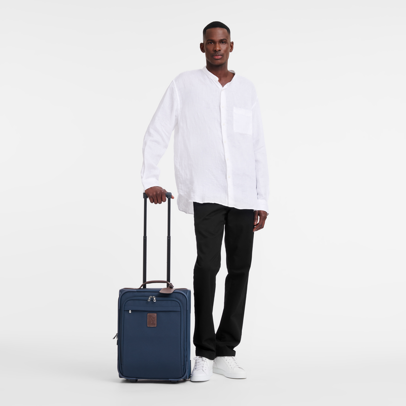 Boxford S Carry-on , Blue - Recycled canvas  - View 2 of  4