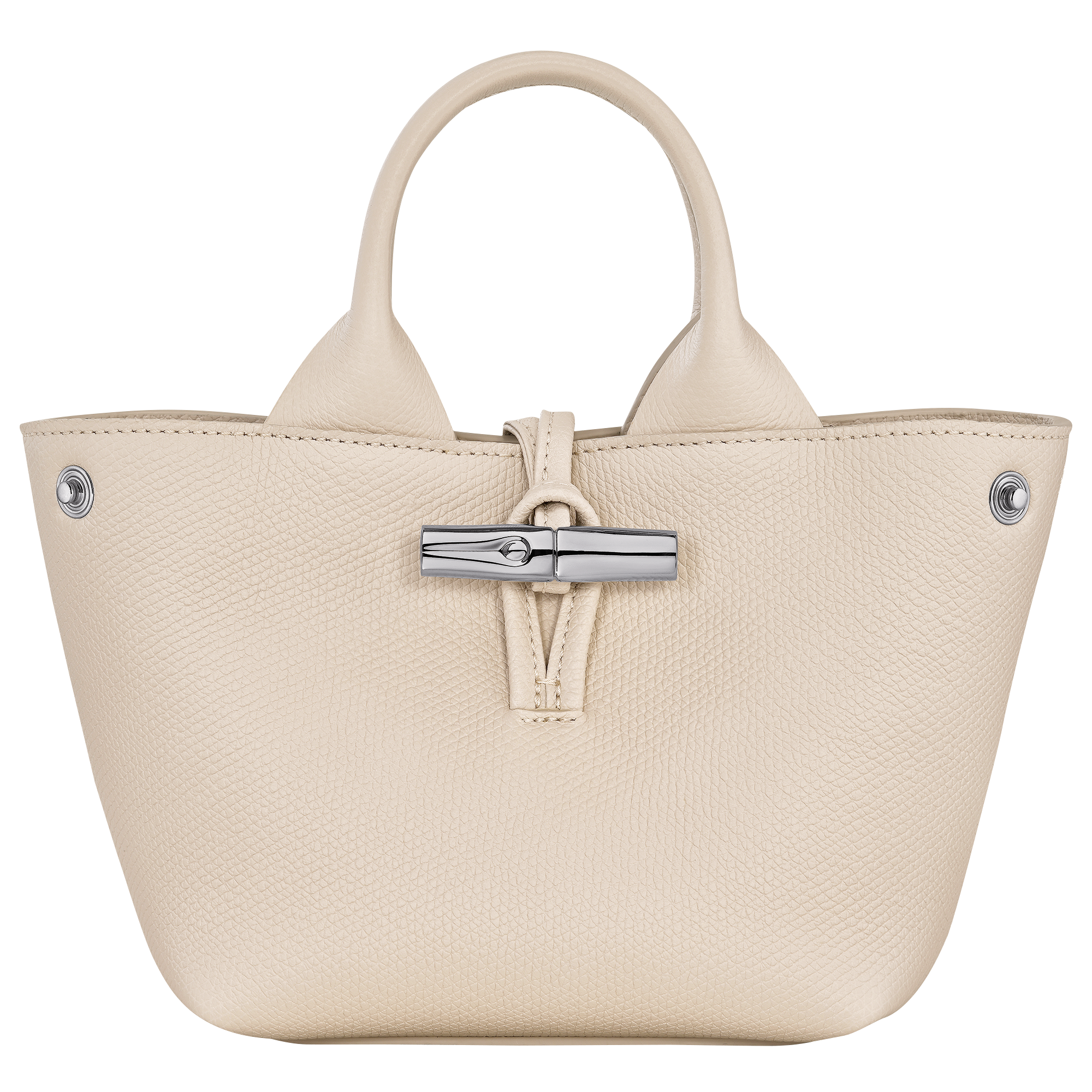 Le Roseau 手提包 XS, 米白色
