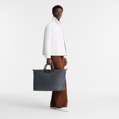 Le Pliage Green XL 旅行包 , 石墨黑 - 再生帆布