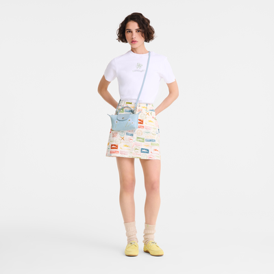 Le Pliage Collection XS 手拿包 , 天空蓝 - 帆布
