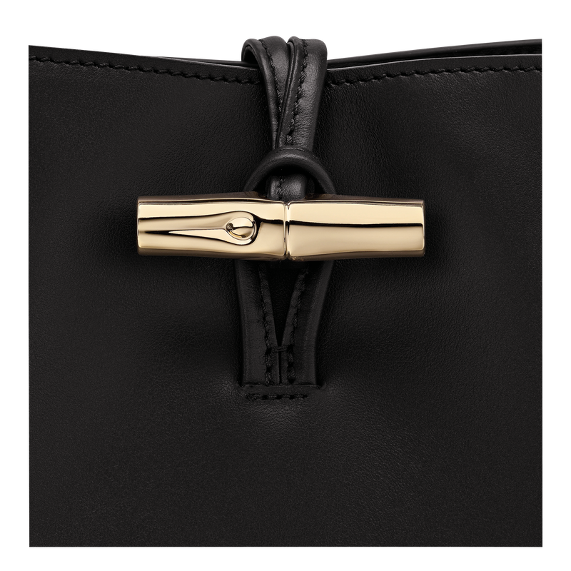 Le Roseau XS Bucket bag , Black - Leather  - View 5 of  5