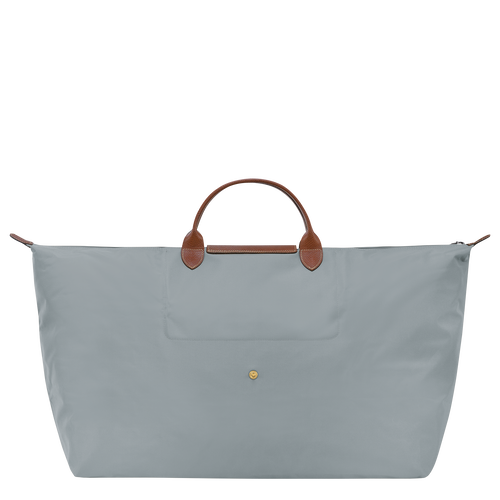Le Pliage Original M Travel bag , Steel - Recycled canvas - View 4 of  7