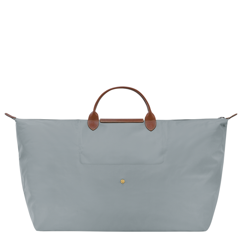 Le Pliage Original M Travel bag , Steel - Recycled canvas  - View 4 of  7