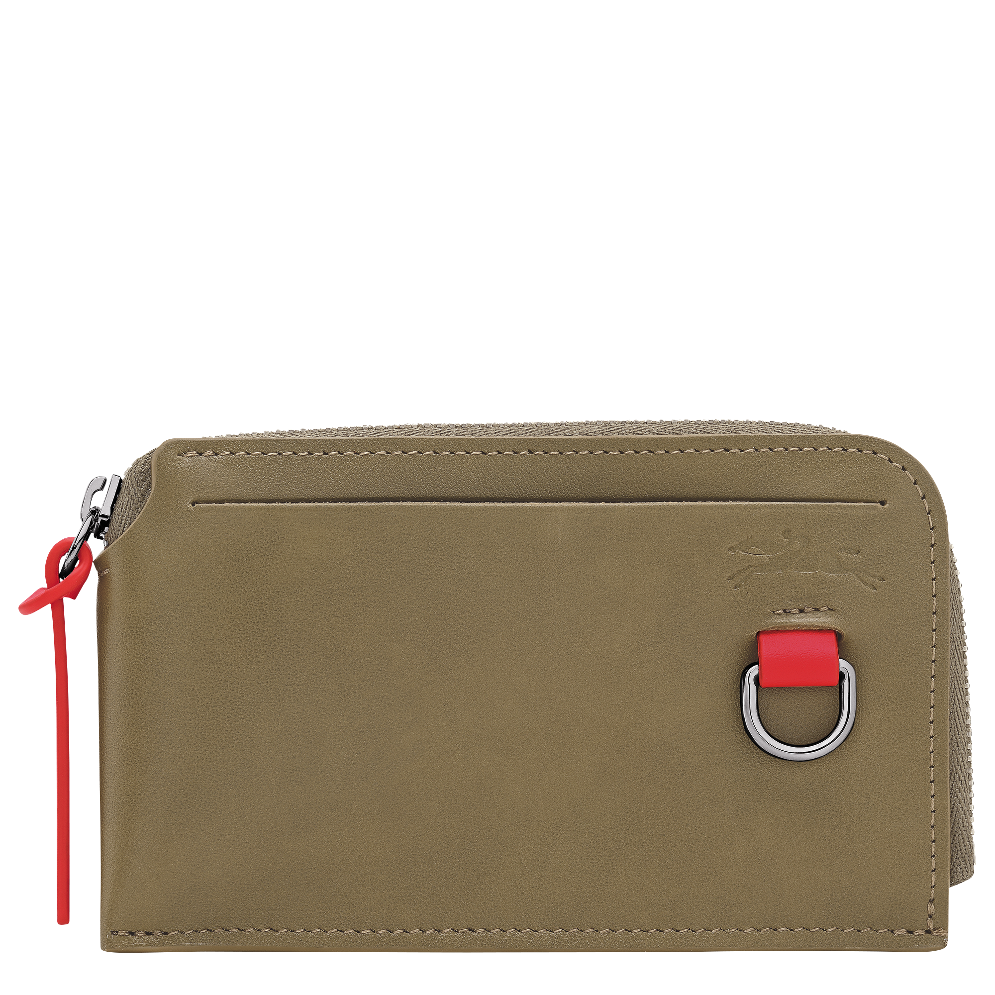 Card holder, Olive - View 1 of
2 - zoom in Longchamp Pocket Card holder, Olive