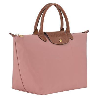 Le Pliage Original M 手提包 , 茶粉色 - 再生帆布