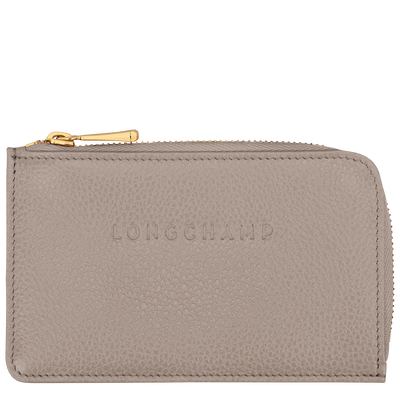 Le Foulonné Card holder , Turtledove - Leather