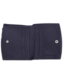 Roseau Wallet , Bilberry - Leather