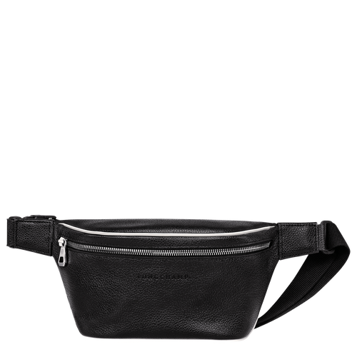 Le Foulonné Belt bag, Black/White