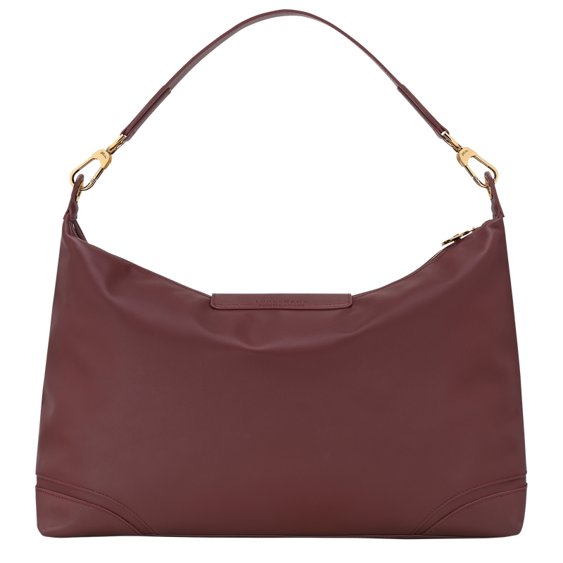 Le Pliage Xtra XL Shoulder bag , Burgundy - Leather  - View 4 of  5
