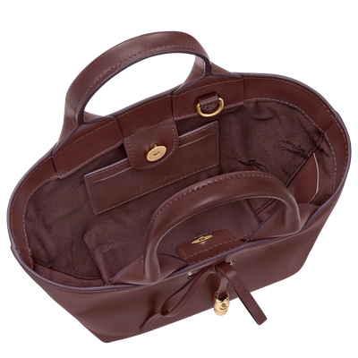 Le Roseau 手提包 XS, 勃艮第色