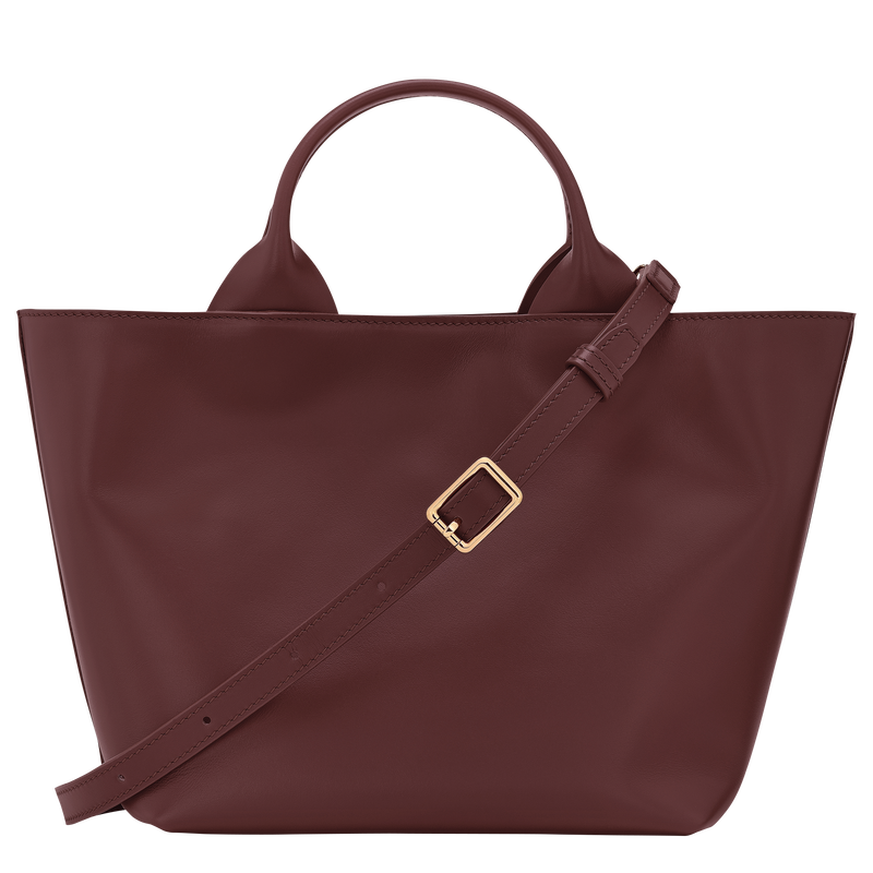 Le Roseau 手提包 , 勃艮第色 - 皮革  - 查看 4 6