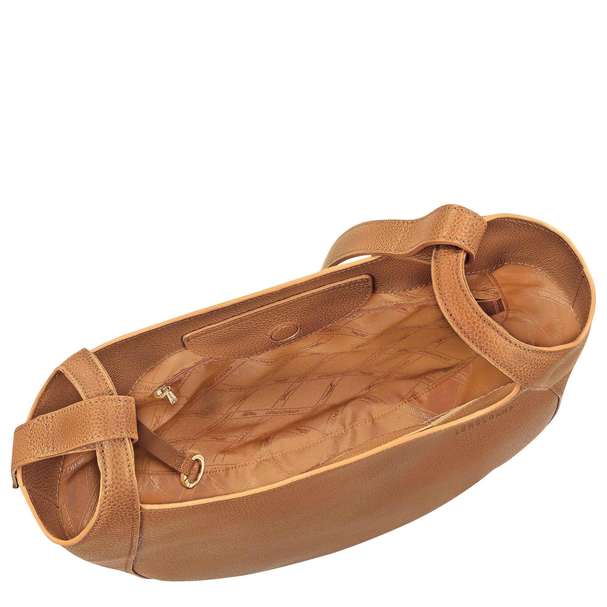 Le Foulonn&eacute; Hobo 袋 L, Pecan