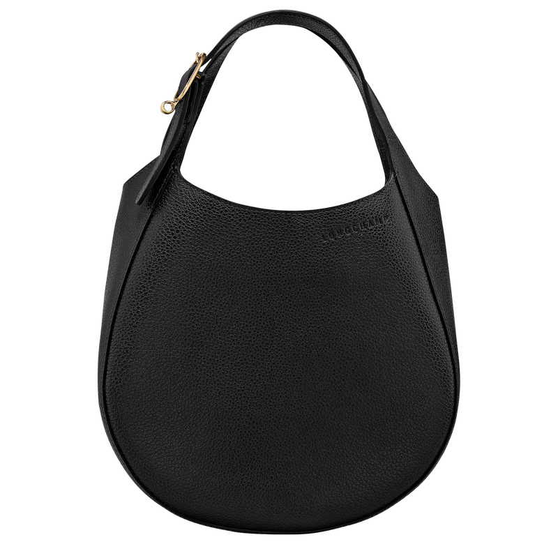 Le Foulonné S Handbag , Black - Leather  - View 1 of  5