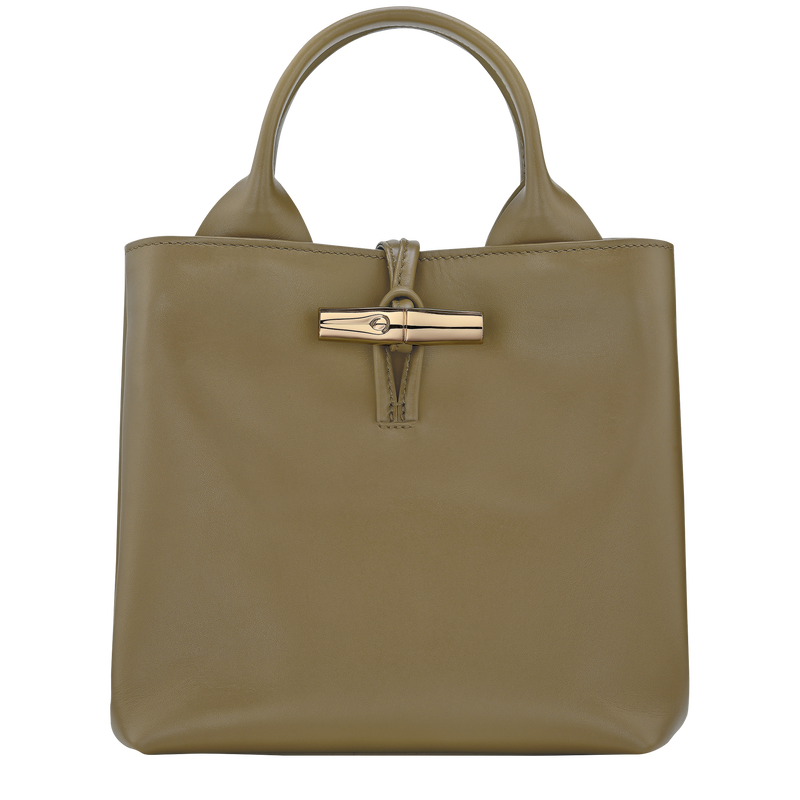 Le Roseau S Handbag , Olive - Leather  - View 1 of  7