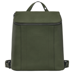 Longchamp 3D M Backpack , Khaki - Leather