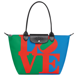 Longchamp x Robert Indiana M 托特包 , 红色 - 帆布