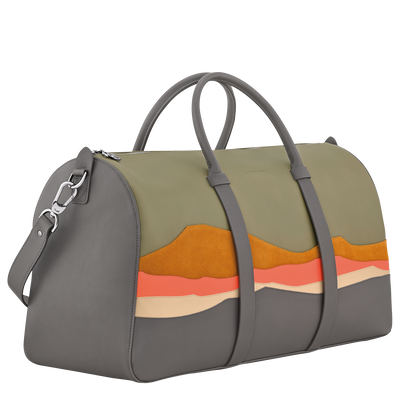 Caroline H&eacute;lain x Longchamp XL Travel bag , Mineral - Leather