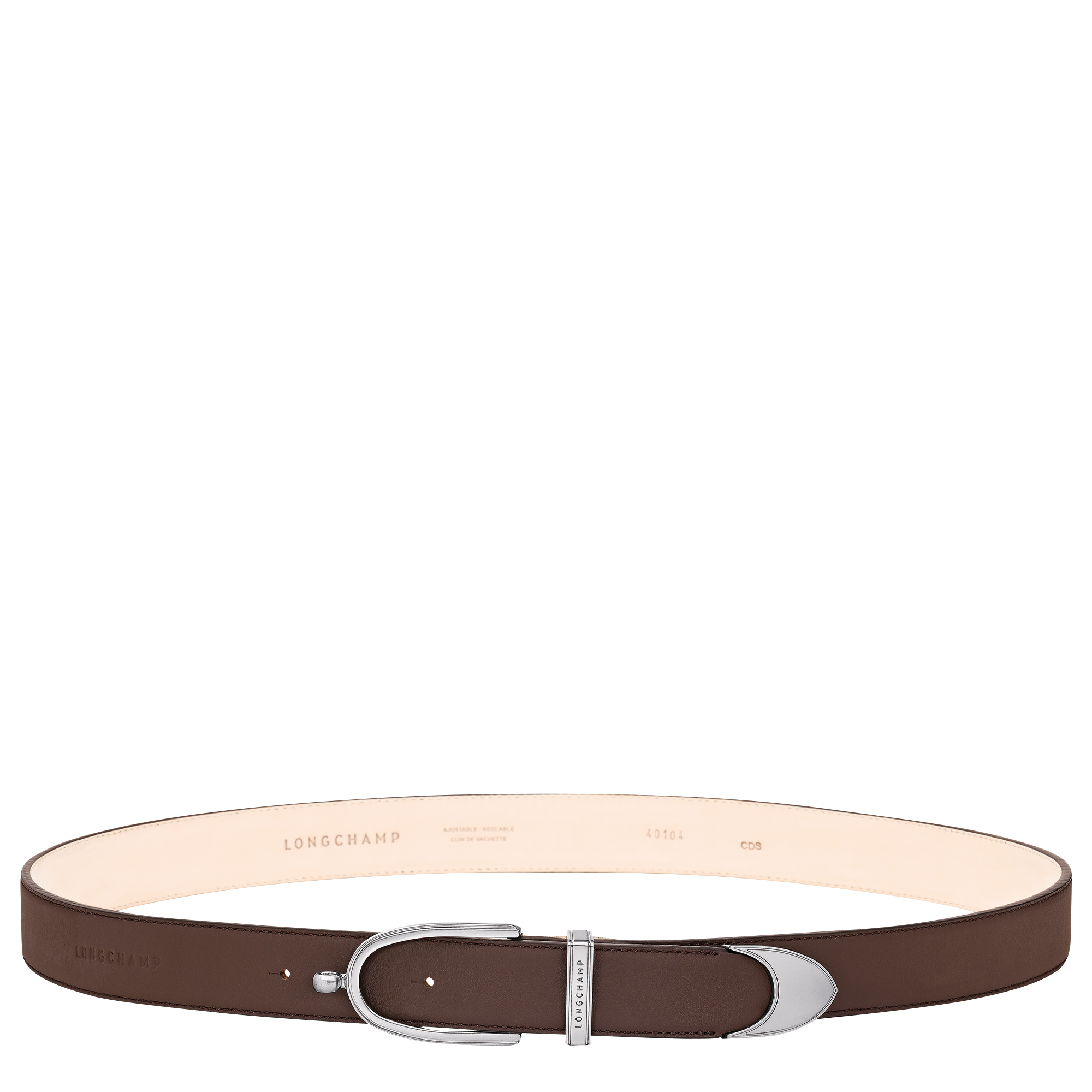 Le Foulonn&eacute; Ladies' belt, Mocha