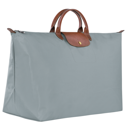Le Pliage Original M Travel bag , Steel - Recycled canvas - View 3 of  7