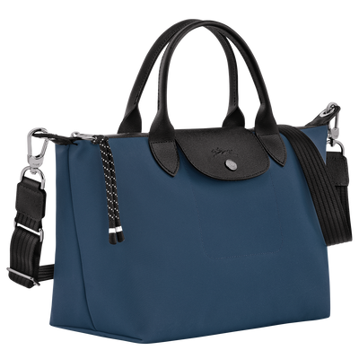Le Pliage Energy S 手提包 , 墨蓝色 - 再生帆布