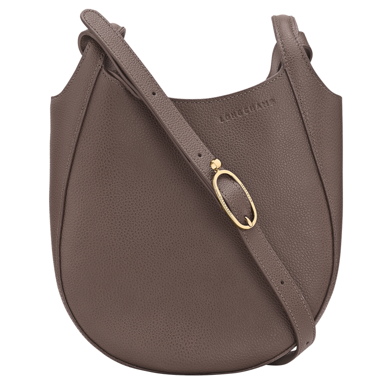 Le Foulonné S Crossbody bag , Taupe - Leather  - View 1 of  4