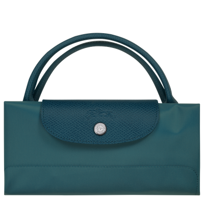 Le Pliage Green 旅行包 L, 孔雀蓝色