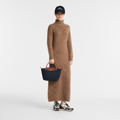 Le Pliage Original S 手提包 , 黑色 - 再生帆布