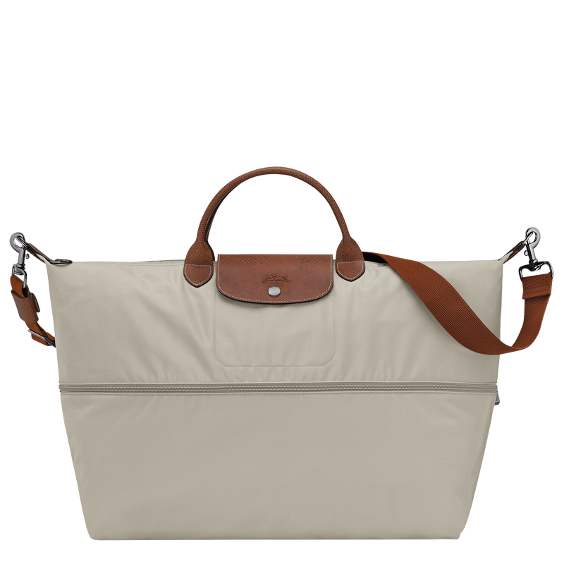 Le Pliage Original 可扩展旅行包 , 鹅卵石 - 再生帆布  - 查看 4 7