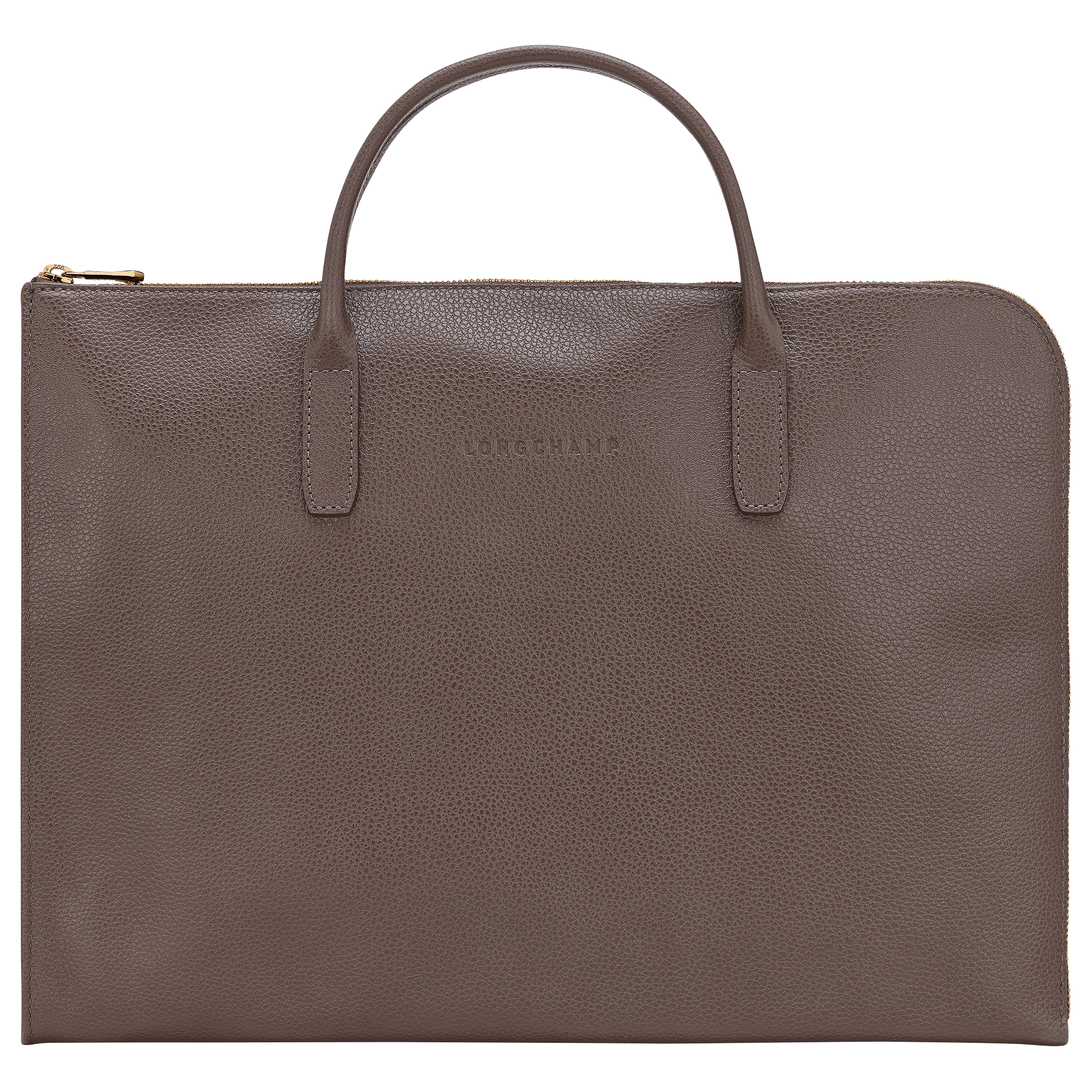 Briefcase S, Taupe - View 1 of
4 - zoom in Le Foulonné Briefcase S, Taupe